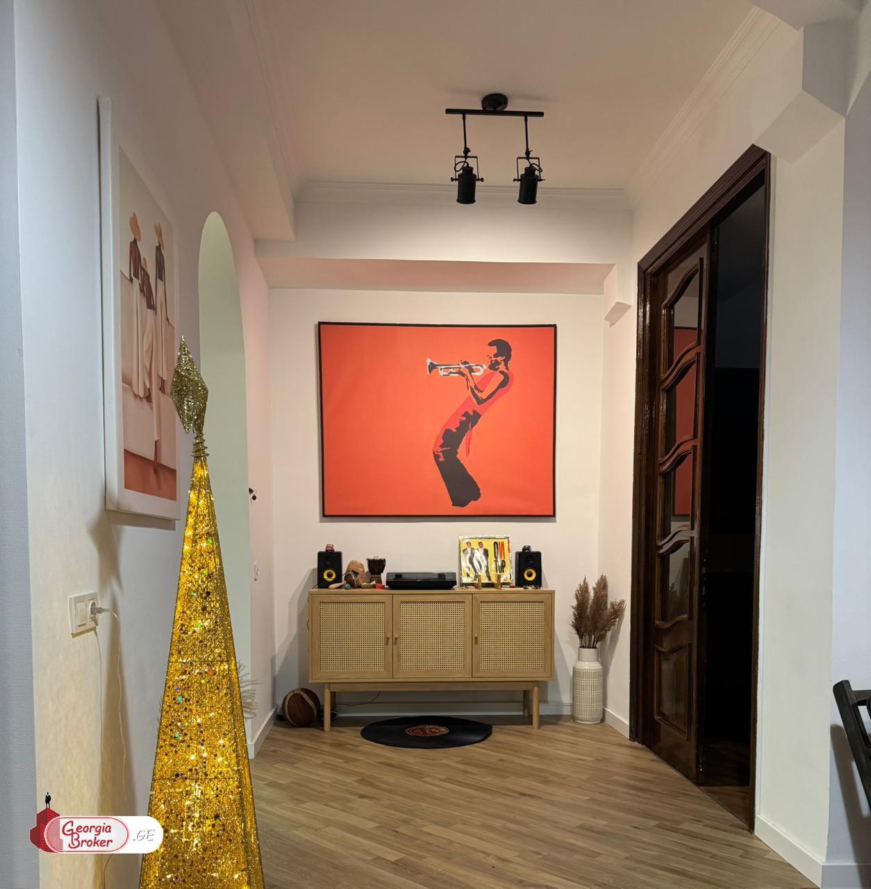 nearly repaired 4-room apartment for sale